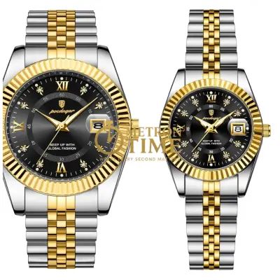 Poedagar 910 Luxury Couple Watch
